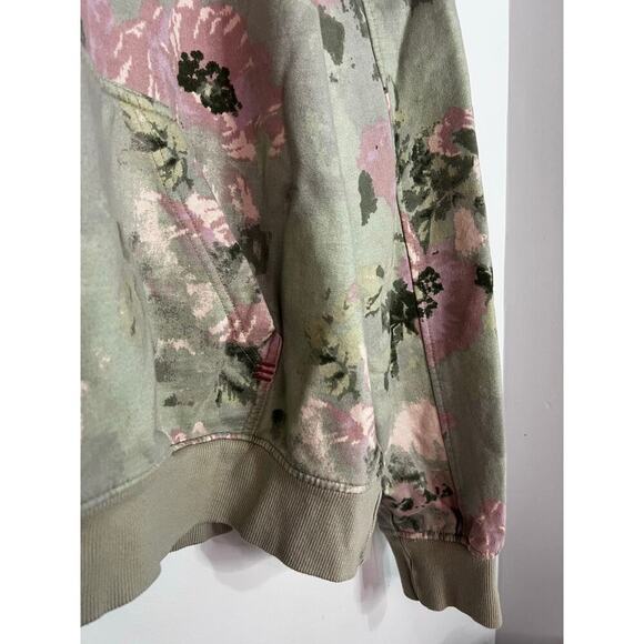 Urban Outfitters BDG Wikted Floral Hoodie Size Large - Picture 3 of 6